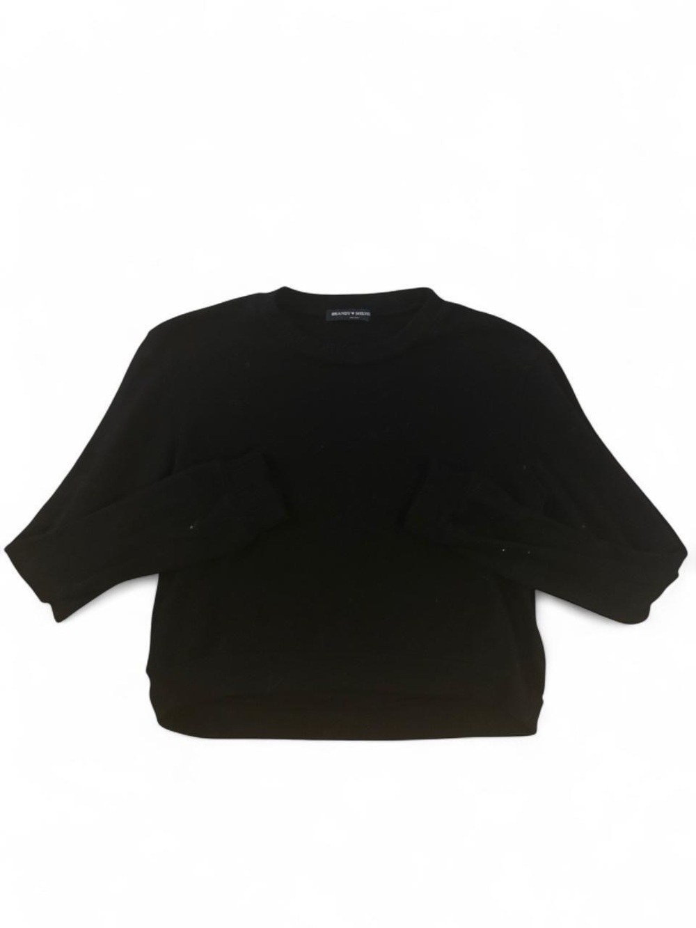 Brandy Melville Black Crewneck Sweater